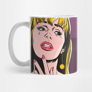 Pop Art Girl Mug